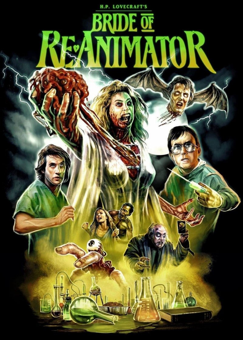 Bride of Re-Animator | Re-Animator 2 movie promotion | Zombie Movies